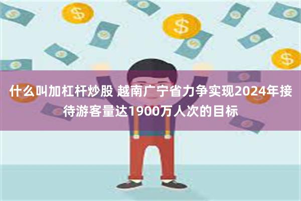 什么叫加杠杆炒股 越南广宁省力争实现2024年接待游客量达1900万人次的目标