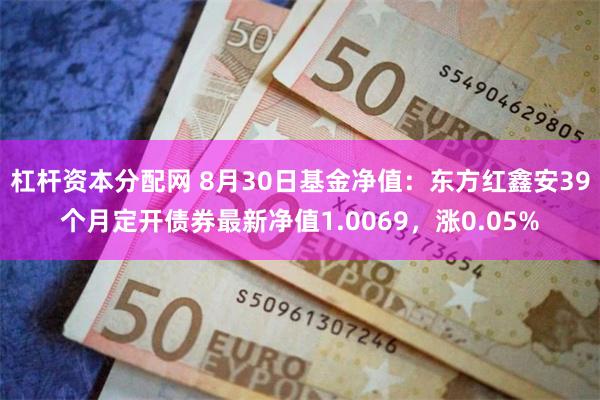 杠杆资本分配网 8月30日基金净值：东方红鑫安39个月定开债券最新净值1.0069，涨0.05%