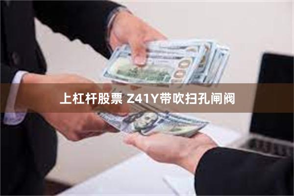 上杠杆股票 Z41Y带吹扫孔闸阀