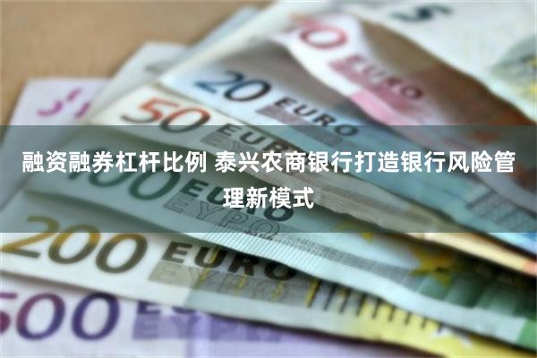 融资融券杠杆比例 泰兴农商银行打造银行风险管理新模式